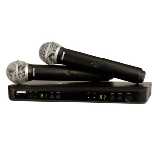 Shure Wireless Dual Vocal System with two Beta 58A