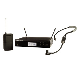 Shure Wireless Rack-mount Headset System with SM35 Headset Microphone