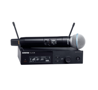 Shure Wireless System with Beta 58A Handheld Transmitter