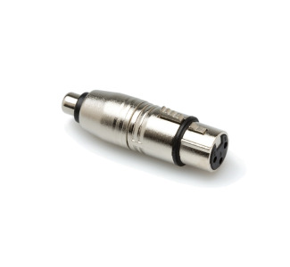 Adaptor, RCA to XLR3F