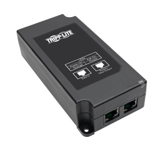 Gigabit PoE+ Midspan Active Injector - IEEE 802.3at/802.3af, 30W, 1 Port