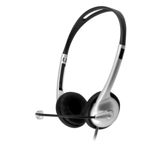 Multimedia USB Headset with Steel Reinforced Gooseneck Mic