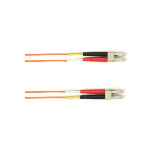 OM4 50/125 Multimode Fiber Optic Patch Cable OFNR PVC LC-LC OR 4M