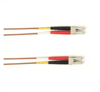 OM3 50/125 Multimode Fiber Optic Patch Cable LSZH LC-LC BR 3M