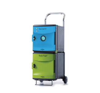 Tech Tub2 Trolley with UV Tub  charges 6 devices