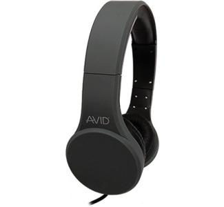 AVID Products AE-42 Headset with 3.5mm connection and In-line Microphone - gray