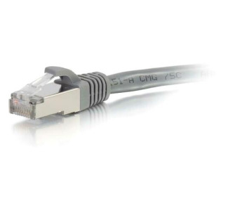 C2G-3ft Cat6a Snagless Shielded (STP) Network Patch Cable - Gray