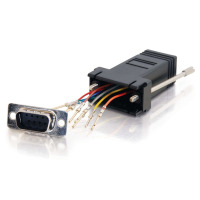 C2G 2947 RJ45 to DB9 M Mod Adapt Black 