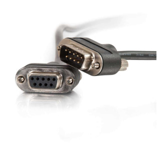 25ft CMG-Rated DB9 Low Profile Male to Female Cable