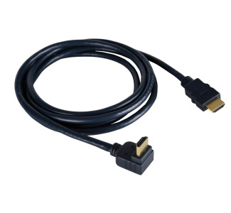 HighSpeed HDMI Right Angle Cable with Ethernet 6ft.