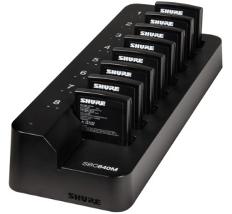 Shure SBC840M Eight-bay Networked Charger For SB910M Batteries