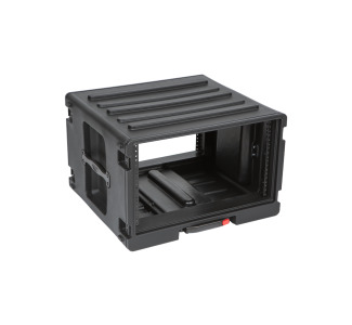 6U Roto Rolling Rack Case