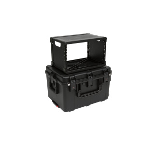 6U iSeries Injection Molded Fly Rack Waterproof Case, 13