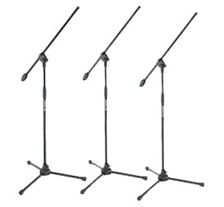 Samson SABL3VP BL3VP Boom Stand & Cable 3-pack