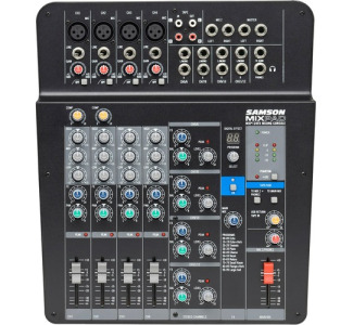 Samson MixPad MXP124FX - Compact, 12-Channel Analog Stereo Mixer with Effects and USB