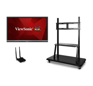 55 ViewBoard 4K Ultra HD Interactive Flat Panel Bundle