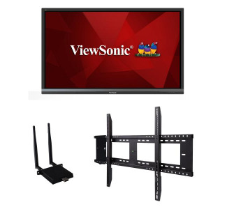 65 ViewBoard 4K Ultra HD Interactive Flat Panel Bundle