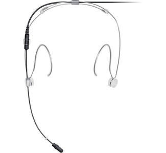DH5B/O-LM3: DuraPlex Omnidirectional Headset, Microphone, LEMO Connector (Black)
