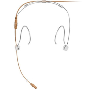 DH5C/O-MTQG: DuraPlex Omnidirectional Headset, Microphone, MTQG Connector (Cocoa)