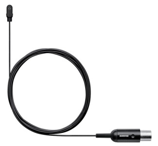 DL4B/O-MTQG-A: DuraPlex Omnidirectional Lavalier Mic, MTQG Connector (Black)