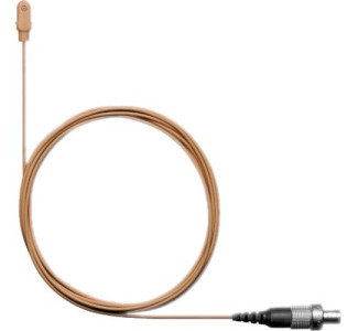 DL4C/O-LM3-A: DuraPlex Omnidirectional Lavalier Mic, LEMO Connector (Cocoa)