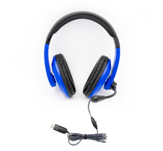 Camcor 117U Deluxe Headset With In Line Volume Control and USB Plug