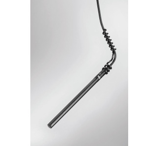 MicroLine Condenser Hanging Microphone with Wall/Ceiling Plate Power Module