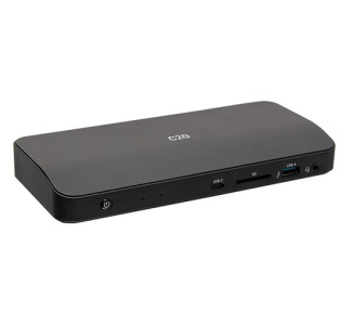 USB-C Docking Station 11-in-1 8K UHD with DisplayPort, Ethernet, USB, SD Card Reader, 3.5mm Audio