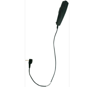 Remote mute switch, 1 meter cable, 2.5mm plug - External switch to mute and un-mute the PT450/470/4500 and DPT700