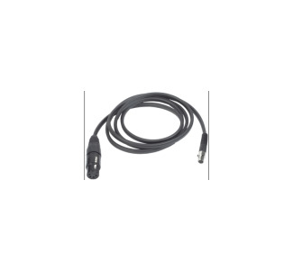 Headset cable for Intercom, Broadcasting (4pin XLR female)