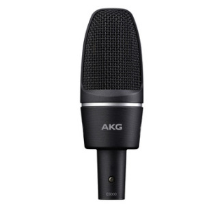 Large diaphragm microphone for vocal  instrument applications