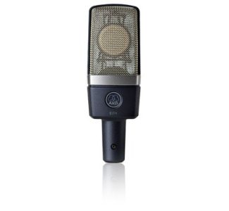 Large diaphragm studio microphone based on C414 capsule. Cardioid only.