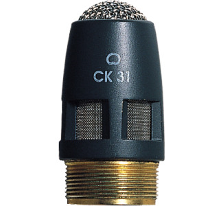 Screw-on cardioid microphone capsule module, only for GN / HM modules, W30 windscreen included