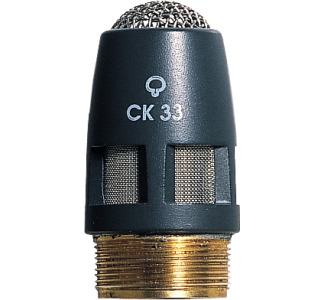 Screw-on hypercardioid microphone capsule module, only for GN / HM modules, W30 windscreen included