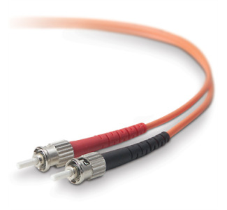 10m ST to ST 62.5/125mm Duplex Multi-mode Fiber Optic Cable