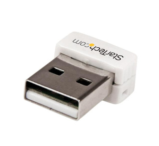150Mbps USB Mini Wireless N Network Adapter, White