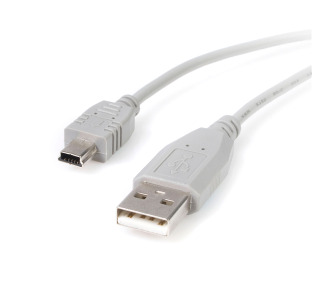 3ft Mini USB 2.0 Cable - A to Mini B