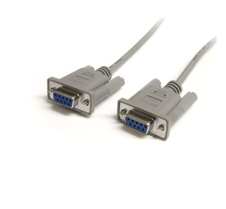6ft Female DB9 Straight Through Serial Cable