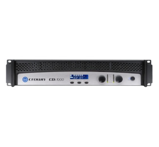 Crown 1000 Amplifier - 1000 W RMS - 2 Channel - Black, Silver