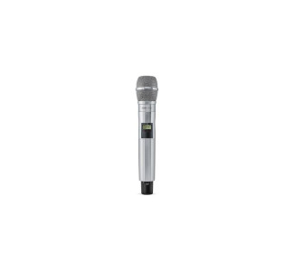 KSM9 Handheld Wireless Microphone Transmitter, Nickel Finish, 606MHz to 663MHz Frequency Range