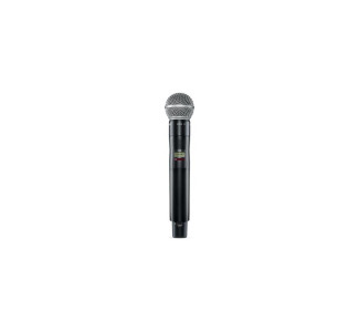 SM58 Handheld Wireless Microphone Transmitter, Black Finish, 470MHz to 616MHz Frequency Range