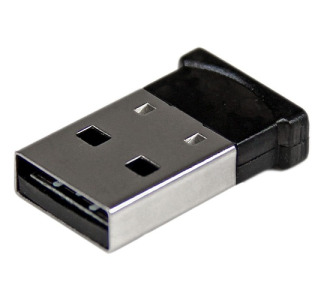 StarTech.com Mini USB Bluetooth 4.0 Adapter - 50m(165ft) Class 1 EDR Wireless Dongle