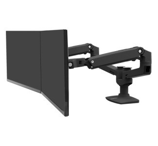 Ergotron Mounting Arm for Monitor - Matte Black