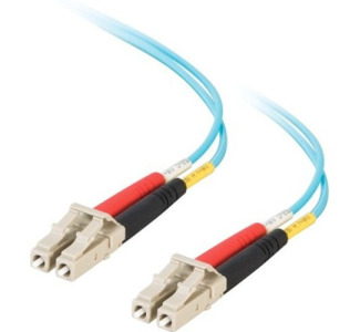 Quiktron 10m Value Series LC SC 10G Duplex PVC Fiber Cable