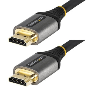 StarTech.com 16ft/5m HDMI 2.1 Cable, Certified Ultra High Speed HDMI Cable 48Gbps, 8K 60Hz/4K 120Hz HDR10+, 8K HDMI Cable, Monitor/Display