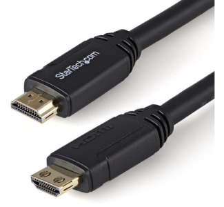StarTech.com 9.8ft 3m HDMI 2.0 Cable, 4K 60Hz Long Premium Certified High Speed HDMI Cable with Ethernet, Ultra HD HDMI Cable Male to Male