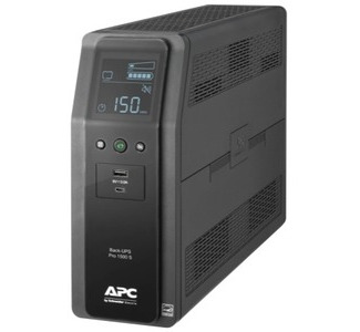 APC by Schneider Electric Back UPS PRO 1500VA Line Interactive Tower UPS