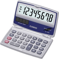 CASIO SL-100L Solar plus Calculator 