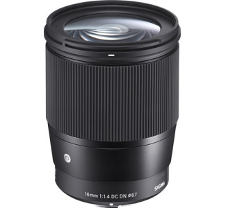 Sigma - 16 mm - f/1.4 - Wide Angle Fixed Lens for Sony E