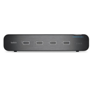 Belkin Universal 2nd Gen Secure KVM Switch, 4-Port Dual Head No CAC